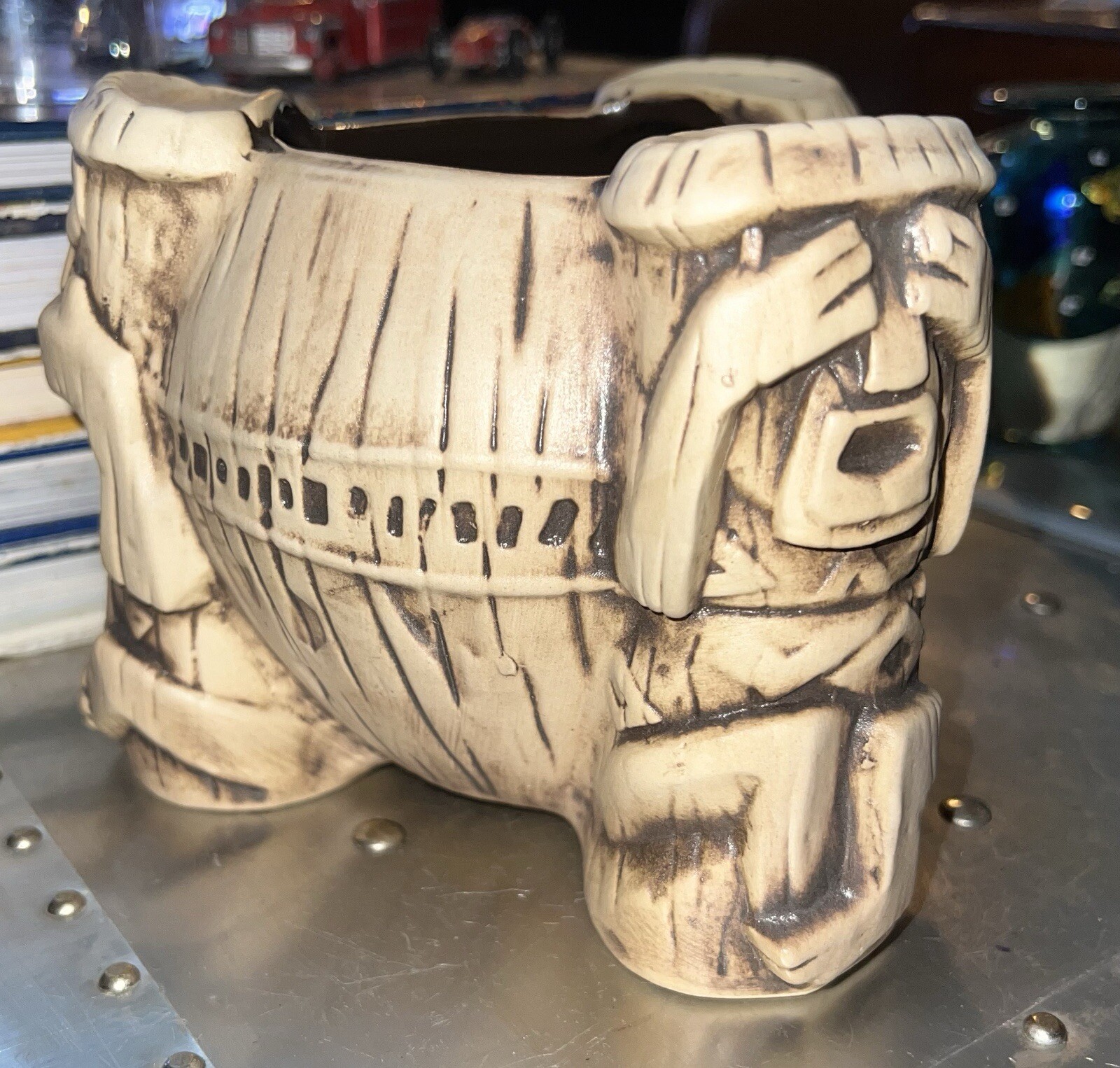 Disneyland Uh Oa Enchanted Tiki Bar Bowl Mug Trader Sam's 2nd Edition Planter