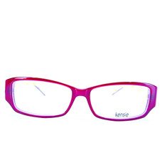 Kensie Ditsy Eyeglasses Rectangular Purple Womens Full rim Frames 51[]14 130 mm