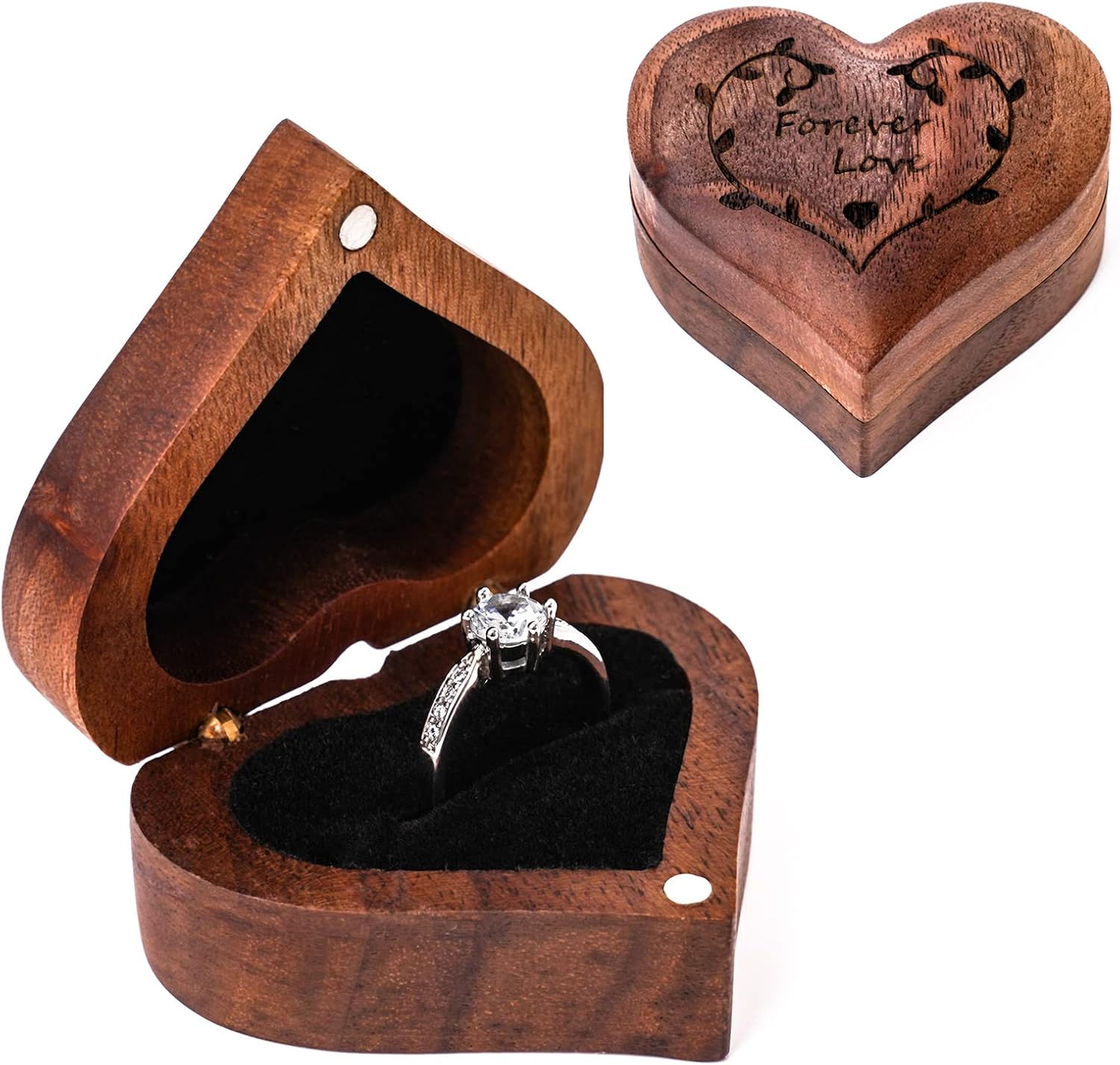 Elegant Ring Box for Proposals, Engagements & Weddings-image