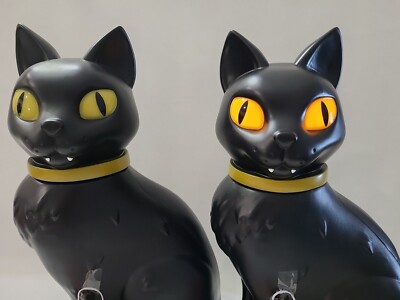 Halloween Mischievous Black Cat Blow Mold 15