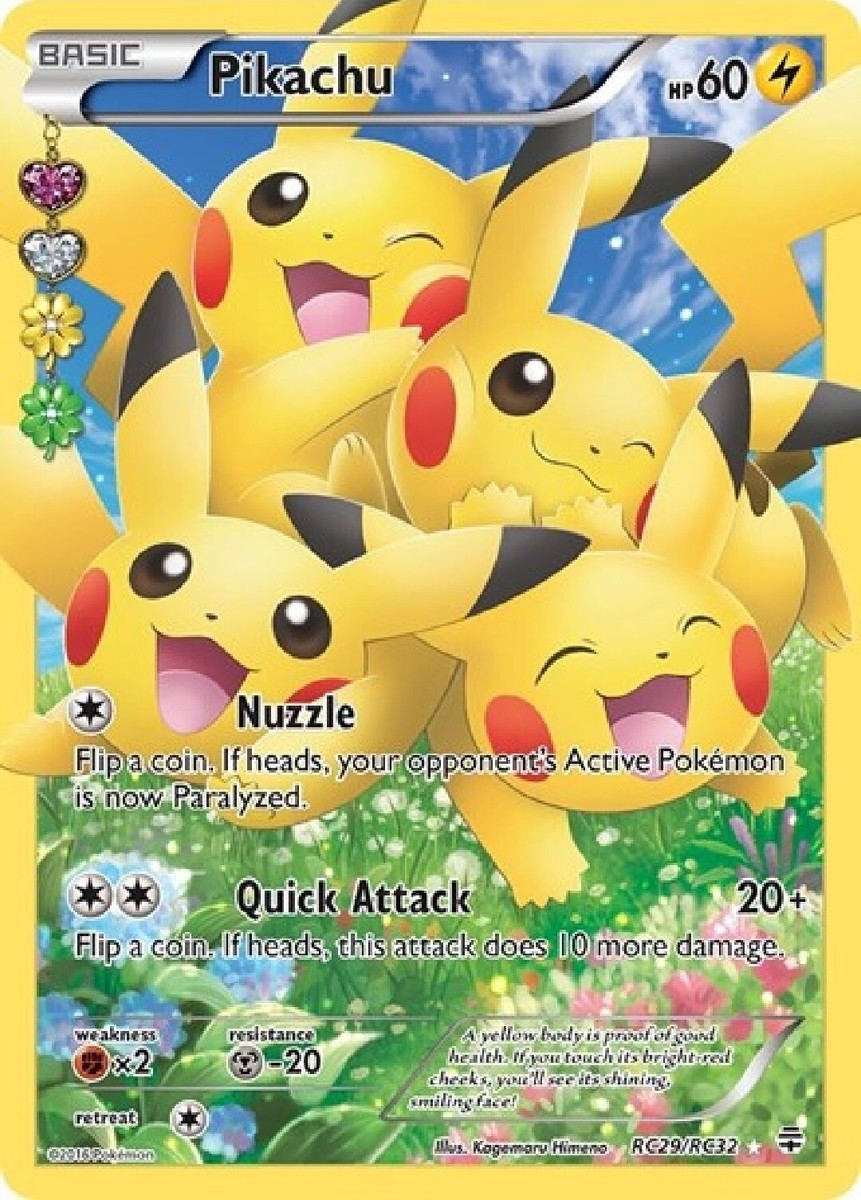 ポケモンカード ピカチュウ RC29/RC32 ポケキュンコレクション(海外版) Pikachu RC29-32 Generations: Radiant Collection for sale | eBay