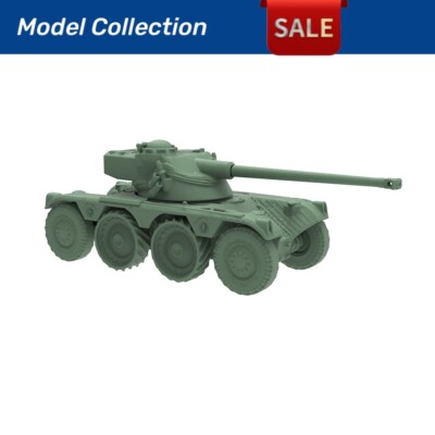 Model Kits 1/100 1/120 1/144 1/160 France PANHARD EBR1954 Light Tank