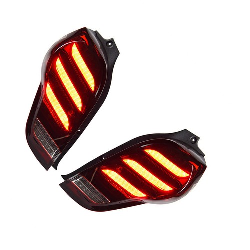 Luz trasera LED roja negra lámpara de freno para Chevrolet Spark 2011-2014 2012 2013 - Imagen 2 de 6
