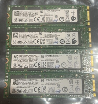 Neu Intel SSDSCKKF128GB 128GB SATA 6 Gbps M.2 2280 internes Solid-State-Laufwerk SSD