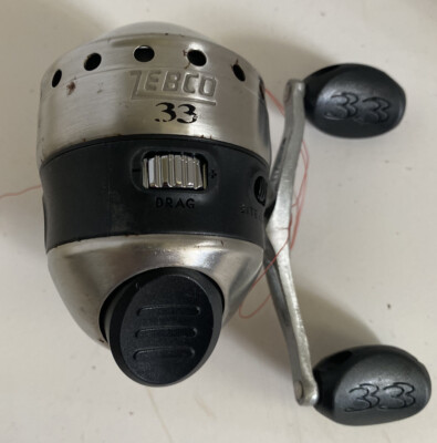 Zebco 33 3 Ball Bearings Gear Ratio Spincast Fishing Reel