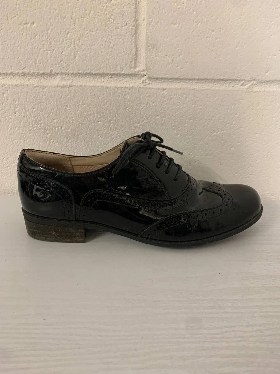 Clarks heeled cheap brogues