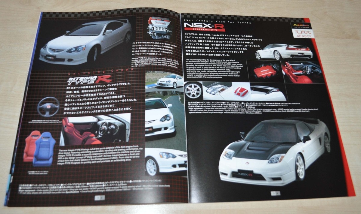 2001 Honda 35th Tokyo Motor Show Japanese JDM Brochure Prospekt | eBay