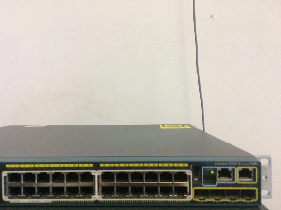 CISCO WS-C2960S-24PS-L 24-Port Gigabit POE+ Switch 2960-S  ios-15.2 WEB Intrface - Image 4 of 4