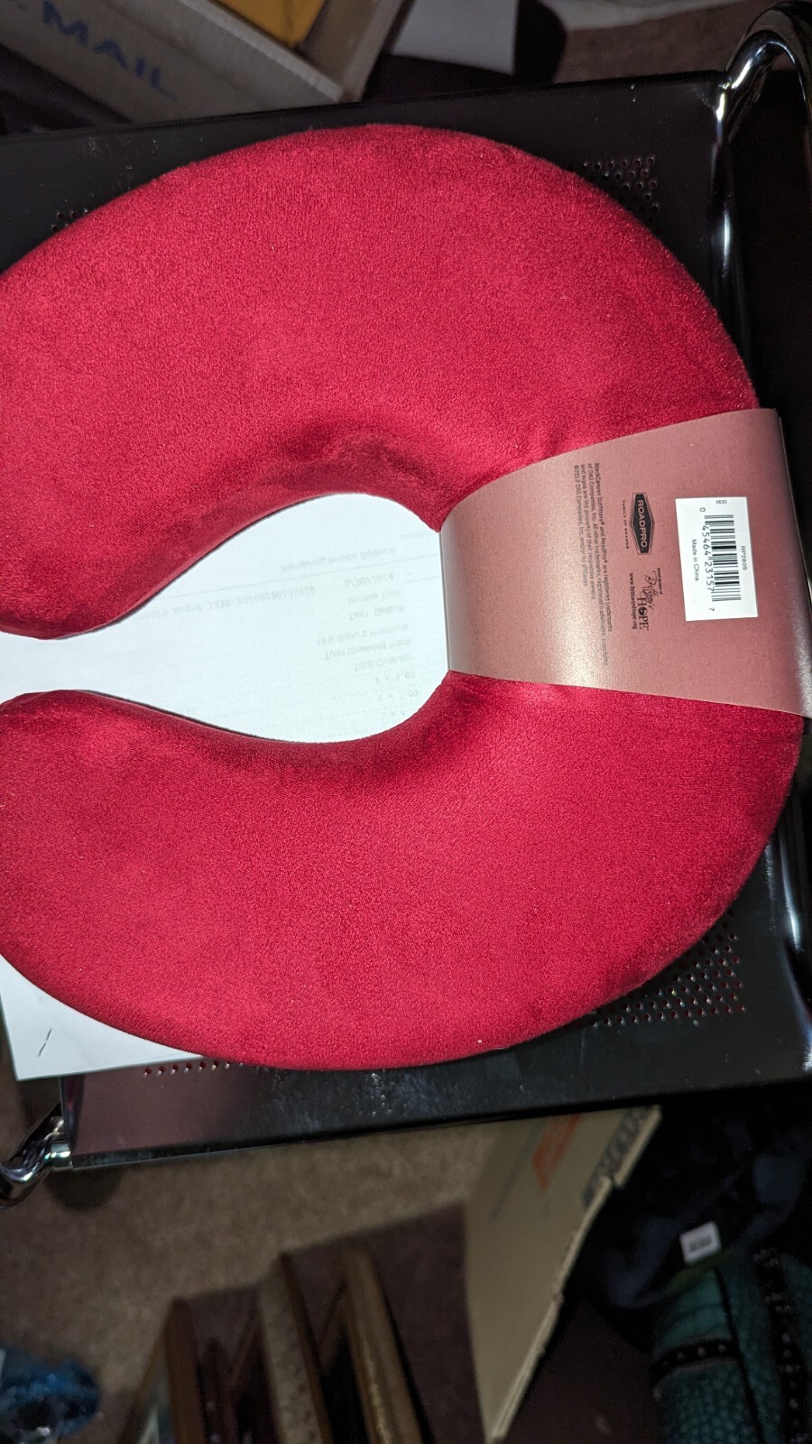 Black Canyon Gear ORTHOPEDIC SUPPORT NICK Pillow MEMORY FOAM New RED