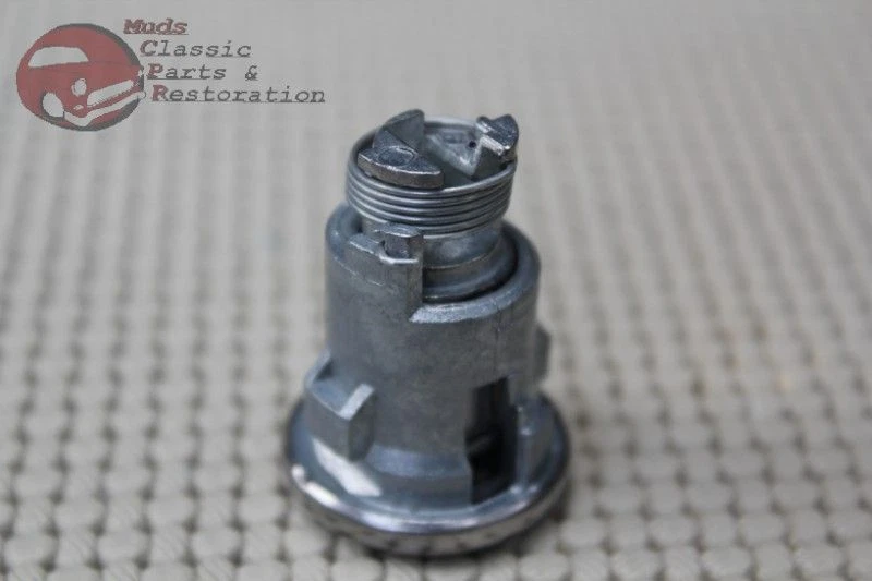 61-63 Cadillac Ignition Door Trunk Lock Cylinder Set Short Cylinder Flat Pawl - Image 4 of 4