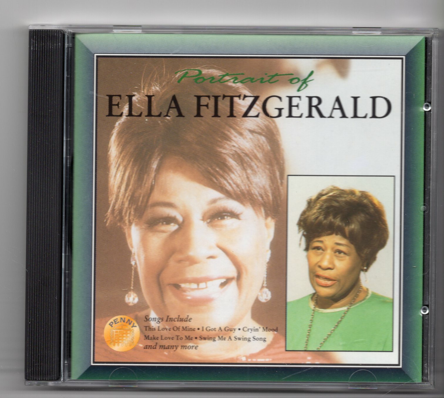 (JG234) Ella Fitzgerald, Portrait Of - 1996 CD