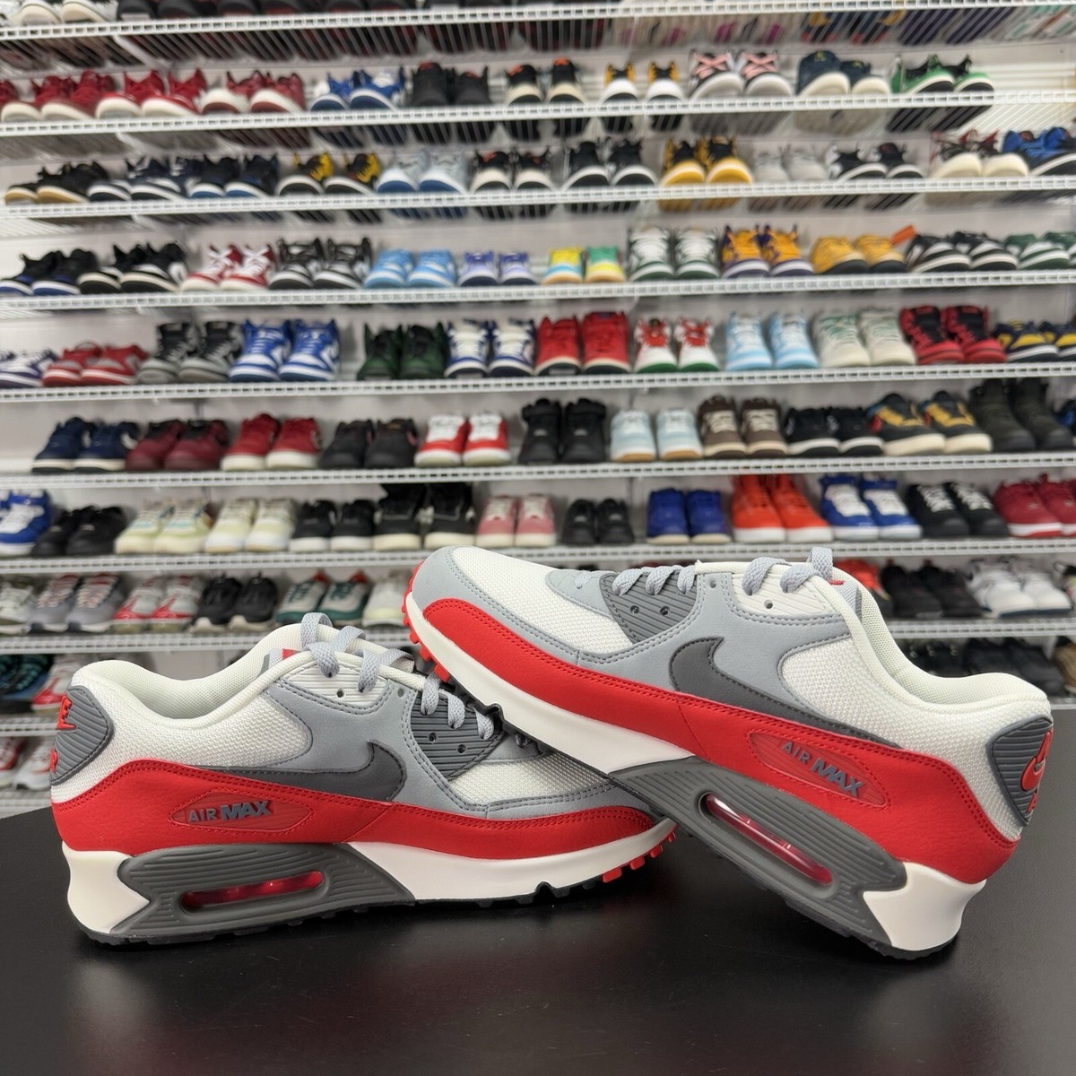Nike Air Max 90 Wolf Grey Dark Grey 537384-039 Men’s Size 11 Nike AIR MAX 90  main image 3