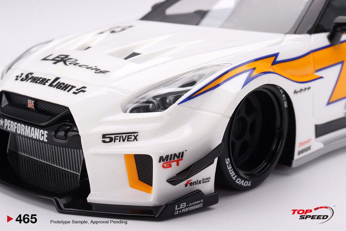 模型製作用品 1/18 LB-Silhouette WORKS 35GT-RR Ignition Model 1:18 Nissan GT-R GT 35GT-RR LB Works