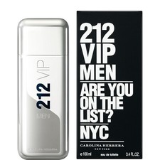 212 VIP by Carolina Herrera for Men Eau de Toilette Spray 3.4 oz