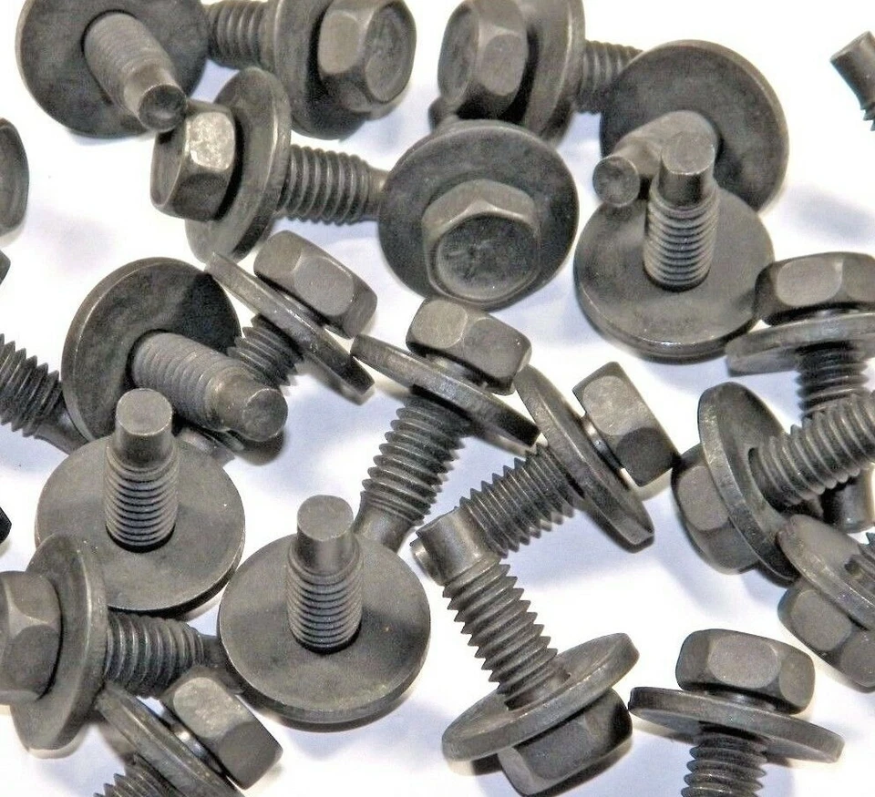 5/16 Fender & Body Bolts 5/16-18 x 7/8 Dogpoint Loose Washer (Qty-25) #18CC - Image 3 of 3