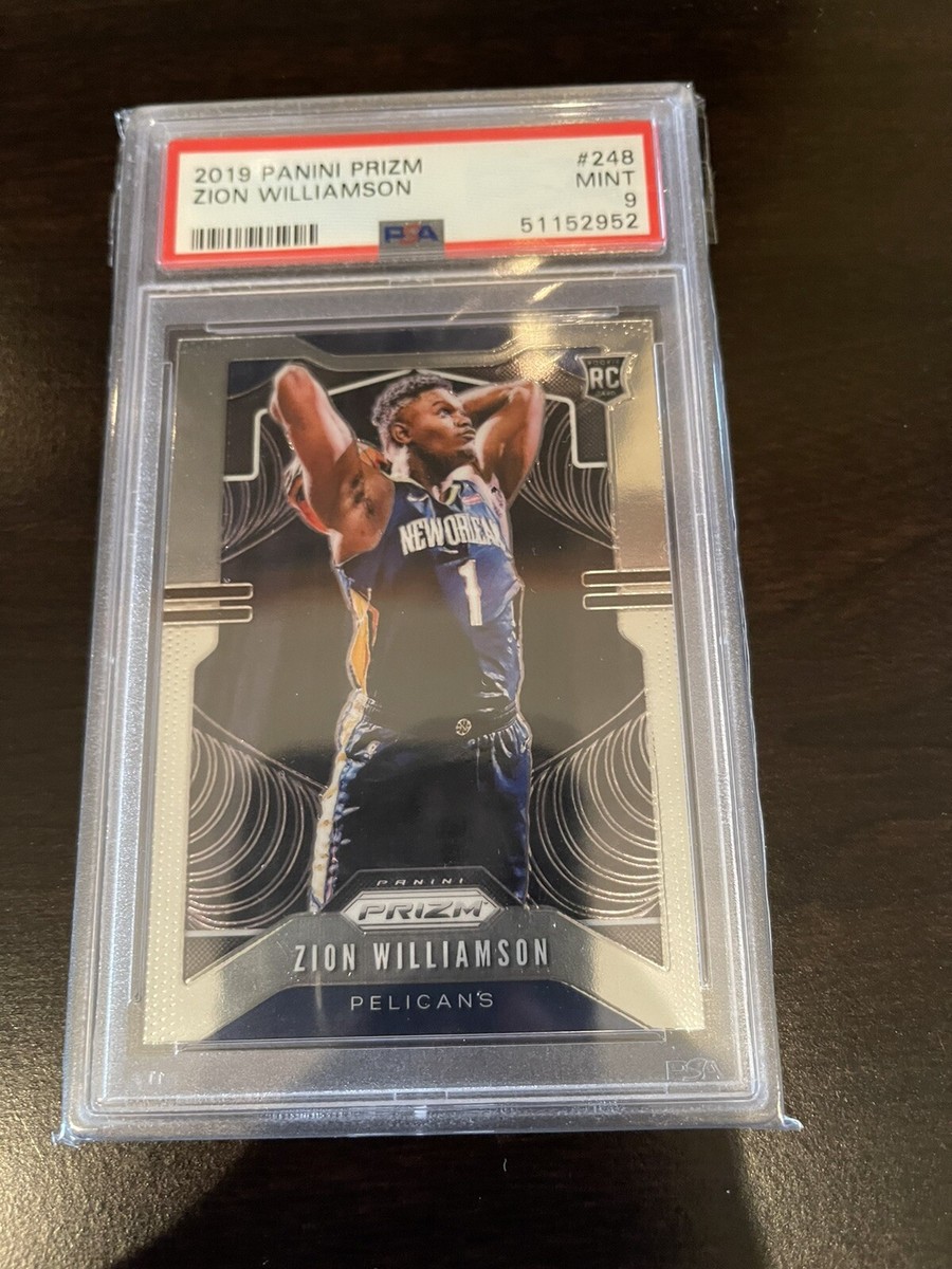 2019-2020 Zion Williamson Panini Prizm Base PSA 9 RC! 🔥 | eBay