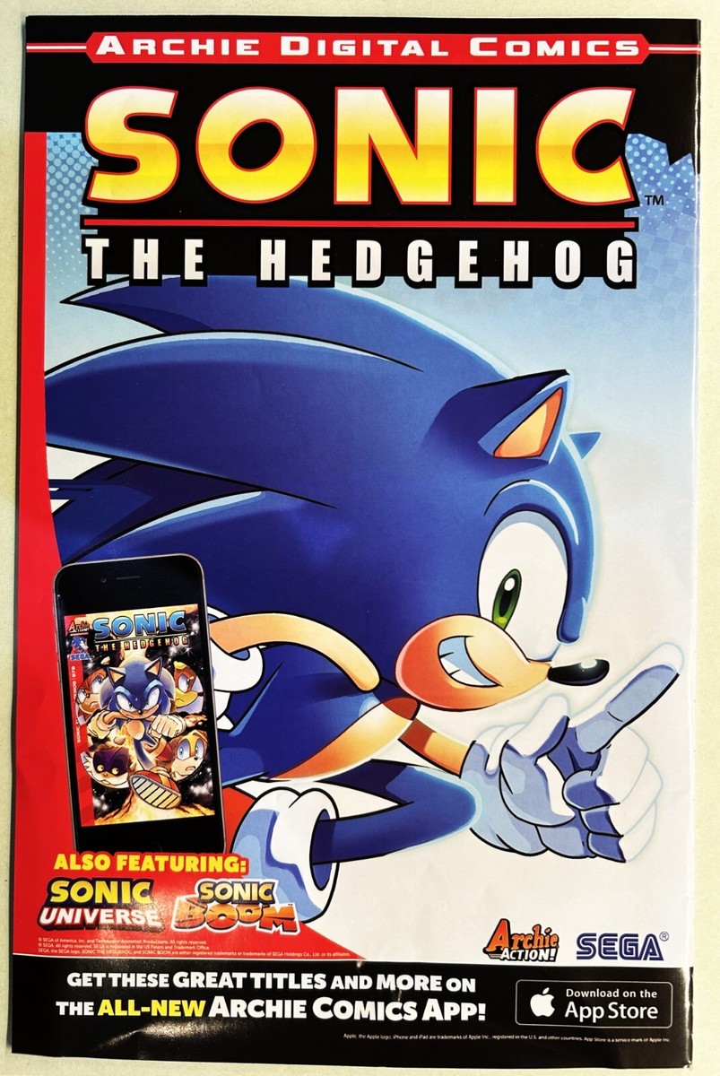 SONIC The HEDGEHOG Comic Book #25 Collector Edition Bagged