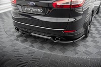 Cup Mittlerer Diffusor Heck Ansatz DTM Look FüR Ford Mondeo St-Line Mk4 Facelift