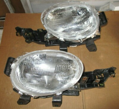 for 1995 1996 1997 1998 1999 Dodge Plymouth Neon 2 New Headlight Assys L& R 