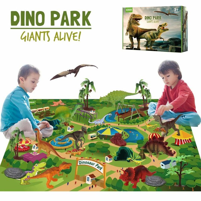 dinosaur play mat box