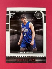2024-25 NBA Hoops Juan Nunez #266 San Antonio Spurs RC