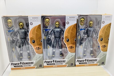 3x Power Rangers Lightning Collection Zeo Cog Premium Action Figure Hasbro