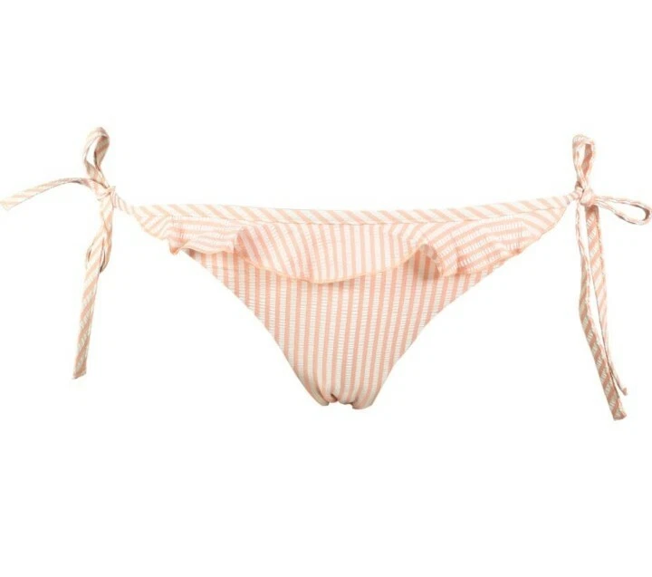 Parte inferior de bikini TOMMY HILFIGER Coral Seersucker Talla S Foto 4 de 4