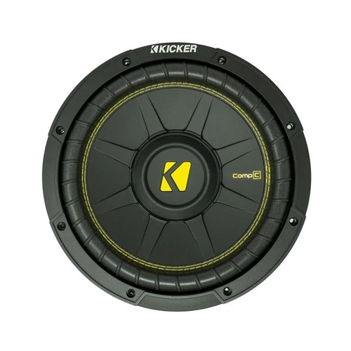 Kicker CWCS84, CompC 8" Single Voice Coil Subwoofer 4-Ohm, 200W (44CWCS84)