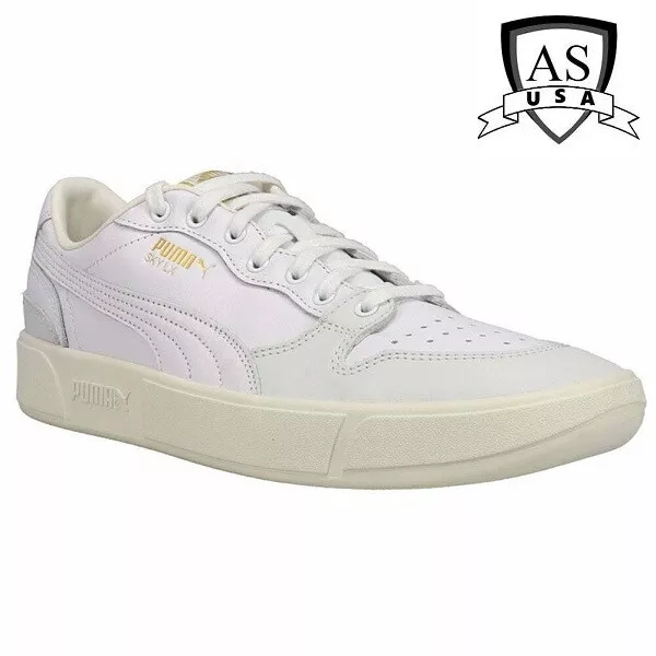 Puma Sky Lx Low Luxe Men s Size 12 Sneakers Shoes Casual White