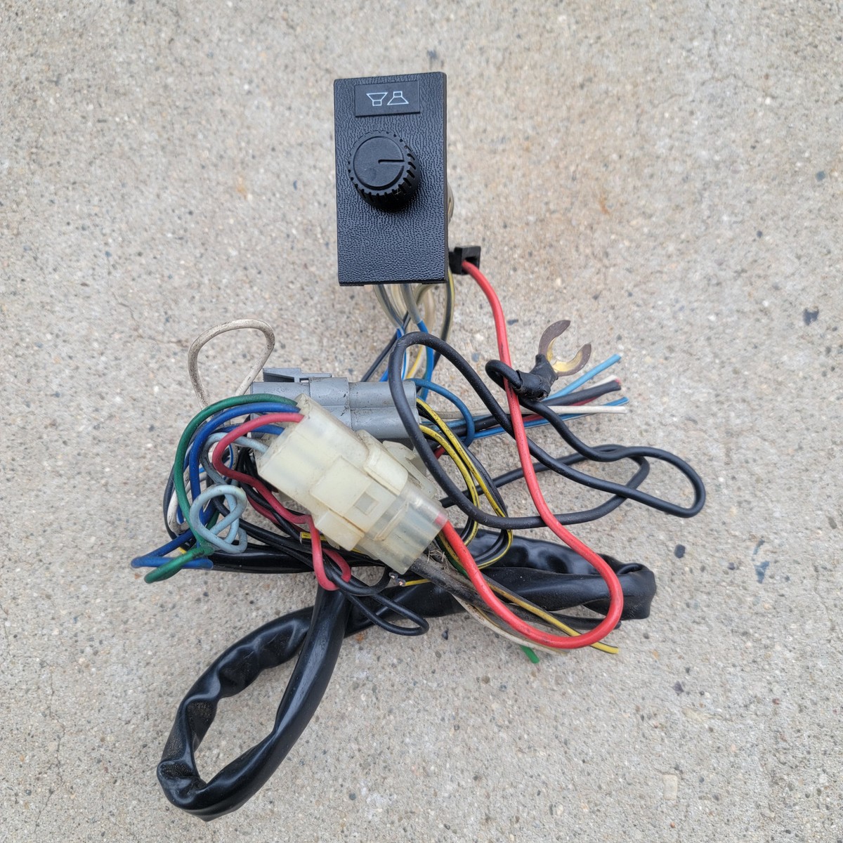 Volvo 240 Rare Volume Knob Switch Fader Balance Dash Harness