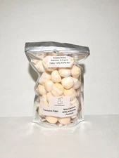 Freeze Dried  Peaches And Creme Saltwater Taffy 4 Oz Made Fresh