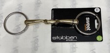 Stubben SteelTec Sweet Copper Mouth Anatomic Loose Ring Snaffle BIT - 5 3/4"