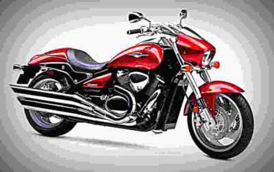 Suzuki Boulevard M90 2009 A4 Photo Print UK