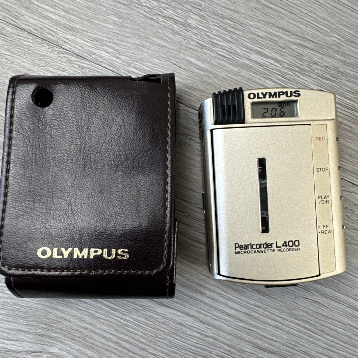 Olympus Pearlcorder L400 Microcassette Recorder (1992) Tested With