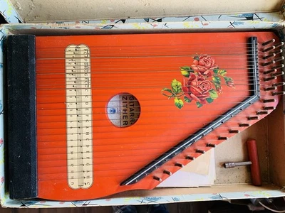 Alte Gitarr-Zither - Bild 1 von 4