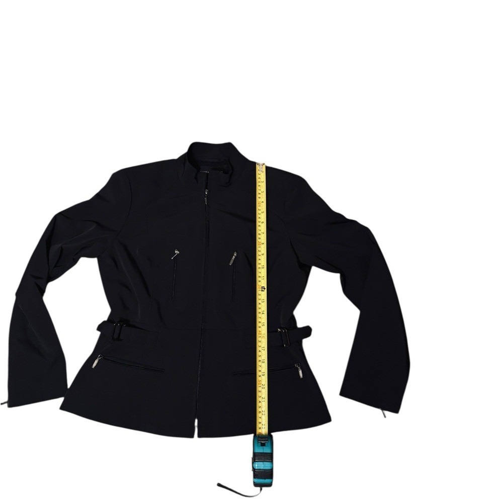 Sandra Angelozzi Black Zip Jacket - image 5