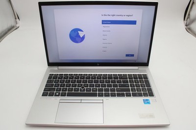 HP EliteBook 850 G8 Notebook PC i5-1145G7, 256GB NVMe, 16GB RAM