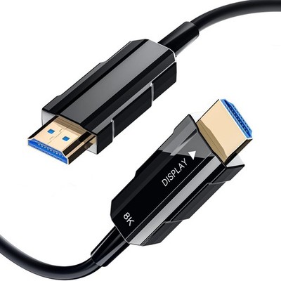 25ft 8K HDMI 2.1 Cable, Ultra High Speed Fiber Optic, 48Gbps, Dynamic HDR, eARC,
