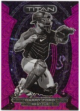 2023 Panini Chronicles - Titan Purple Mojo Prizm /50 Harry Ford Mariners #10