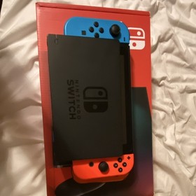 Nintendo Switch Console Neon Blue & Red Joy-Con 32GB Wi-Fi Handheld System