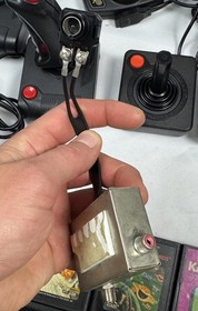 Atari 2600 Woodgrain Console | 4 Switch | Tested | Works | 29 Games | CX2600A