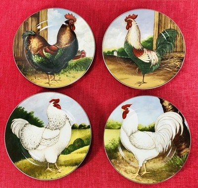 On The Farm, Designs by David Carter Brown für Sakura, 8 1/4'' Teller - 4er Set