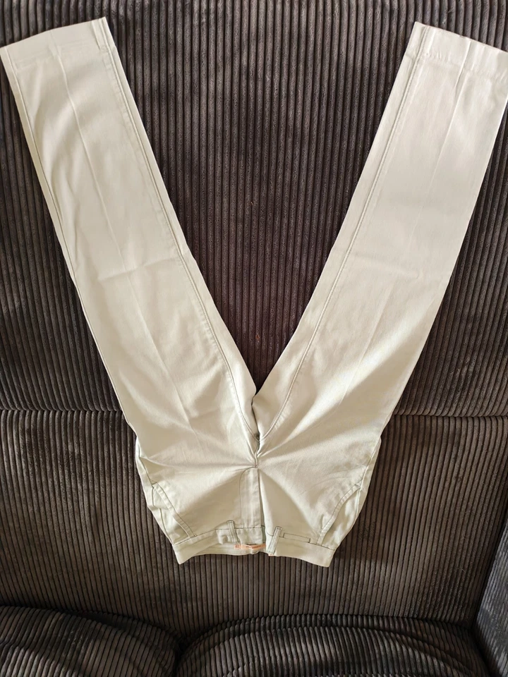 Levi's chino femme slim vert menthe T23 coton stretch poches A4673-30009 - Photo 3/4