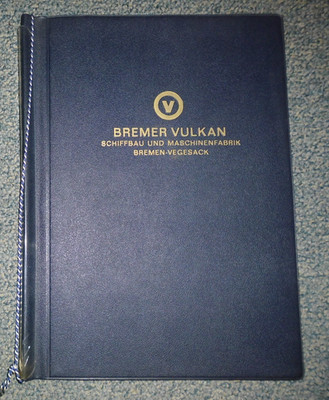 Original alter NAVY-SHIPS Bremer Vulkan Schiffbau. 12 Bild Ortner  1916 - 1968