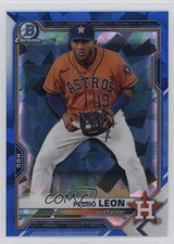 2021 Bowman Chrome Draft Sapphire Edition Pedro Leon #BDC-92 0s9t