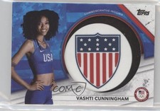 2021 Topps US Olympic & Paralympic Team and Hopefuls 38/99 Vashti Cunningham 1k5
