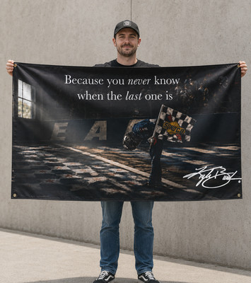 Kyle Busch Farewell Banner 36x18 NASCAR Racing Banner Kyle Busch Wall Decor