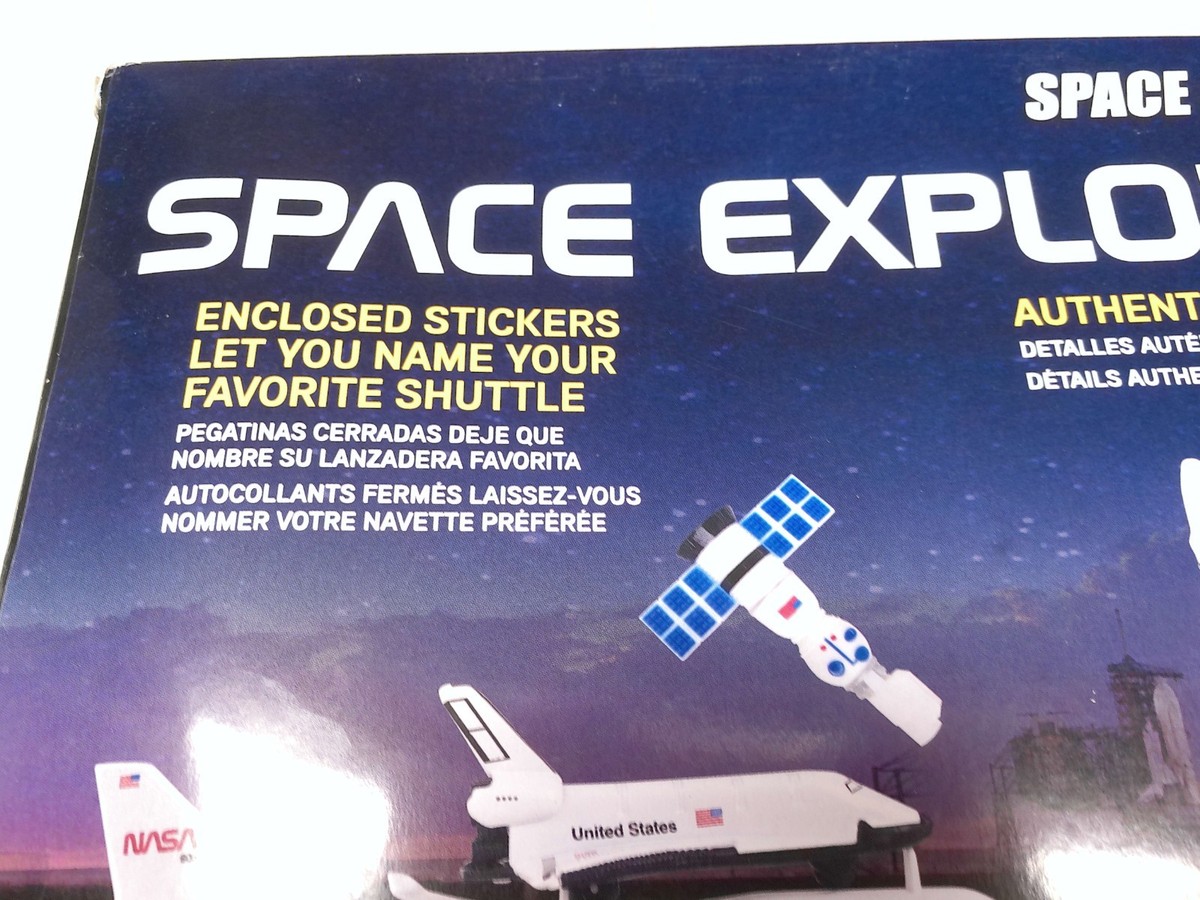 Space Shuttle NASA 28-Piece Playset Explore Kennedy Diecast Daron