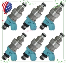6PCS New Fuel Injectors for 1994-2003 Lexus Toyota 3.0L V6 23250-20010  A