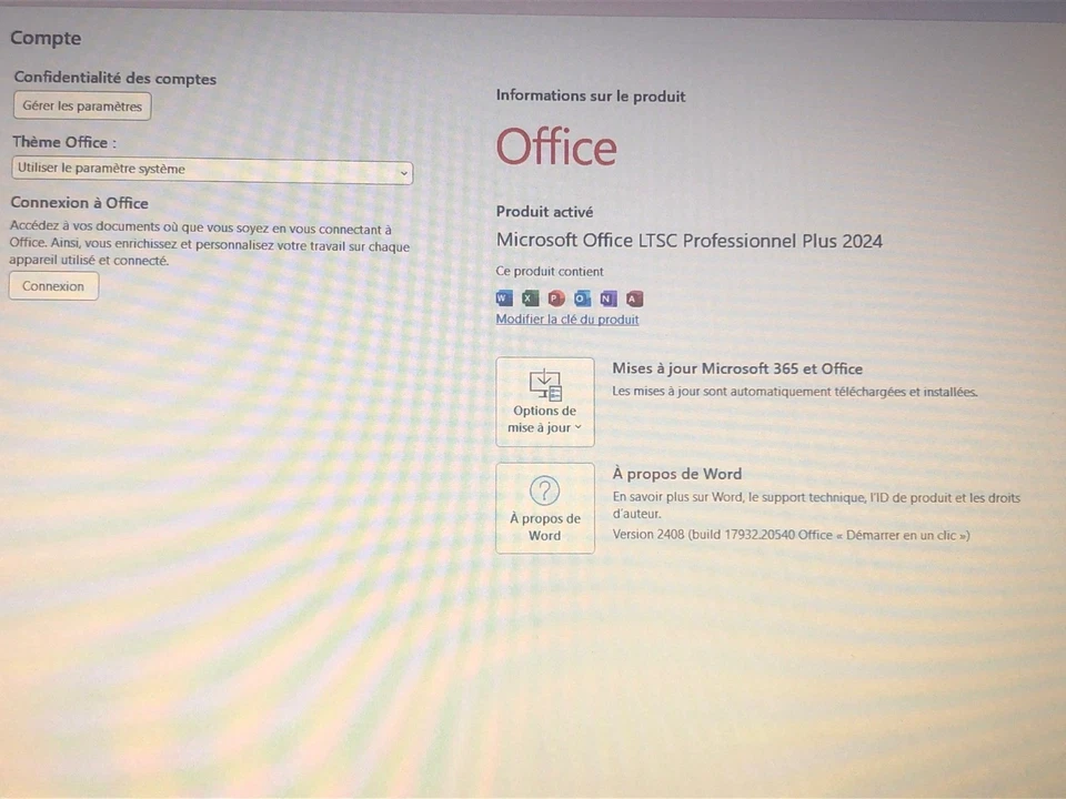 PC port Dell Latitude 7390 i5 8350U Ram 16Go SSD 512Go Win11 pro+Office 2024 pro - Photo 2/4